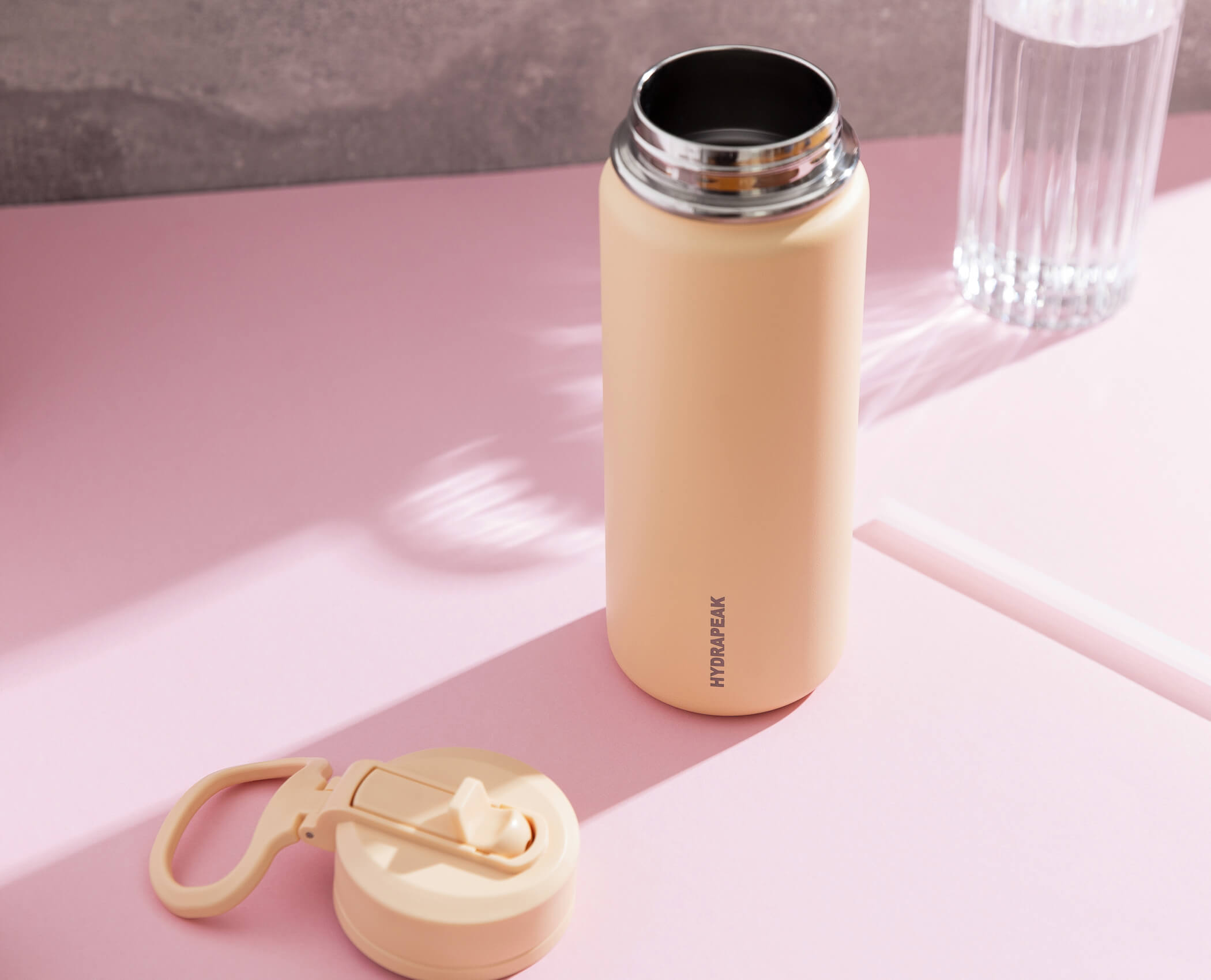 Hydrapeak Mini 20oz Kids Insulated Water Bottle with Straw Lid