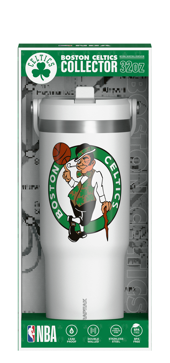 Hydrapeak NBA 32oz Nomad Tumbler with Straw Lid in Collectors Box - Officially Licensed Gift Edition