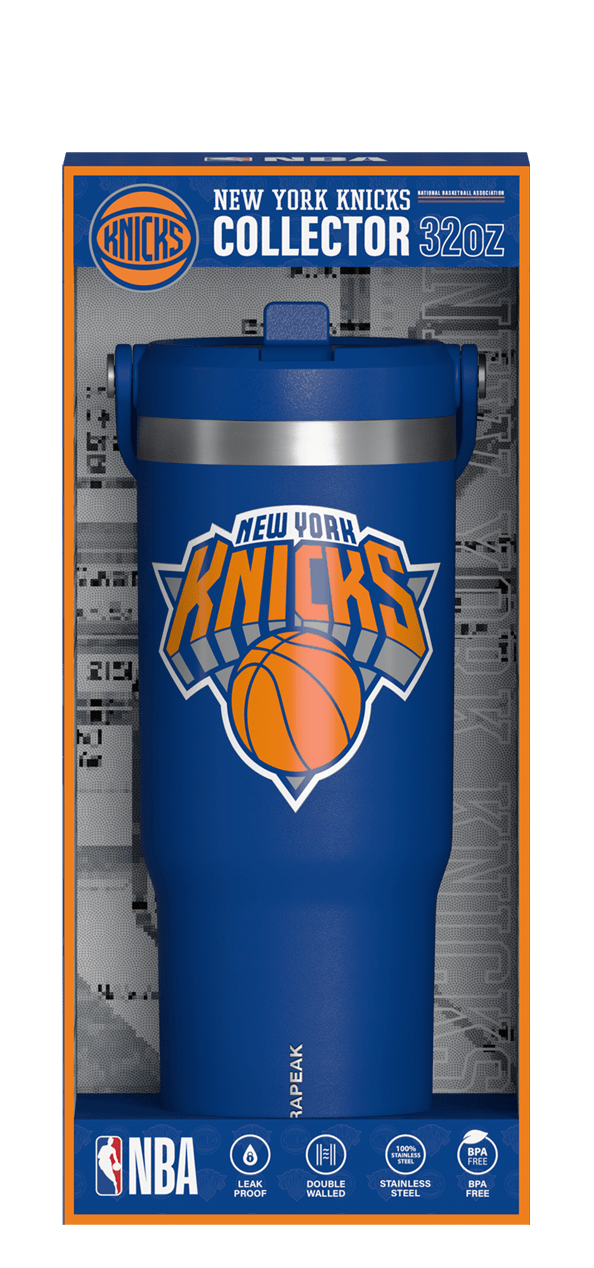 Hydrapeak NBA 32oz Nomad Tumbler with Straw Lid in Collectors Box - Officially Licensed Gift Edition