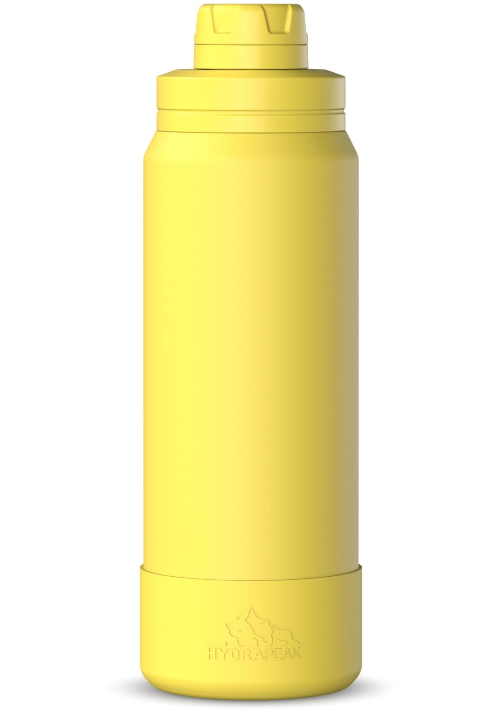Hydrapeak 26oz Sport Insulated Water Bottle with Chug Lid - Lemon