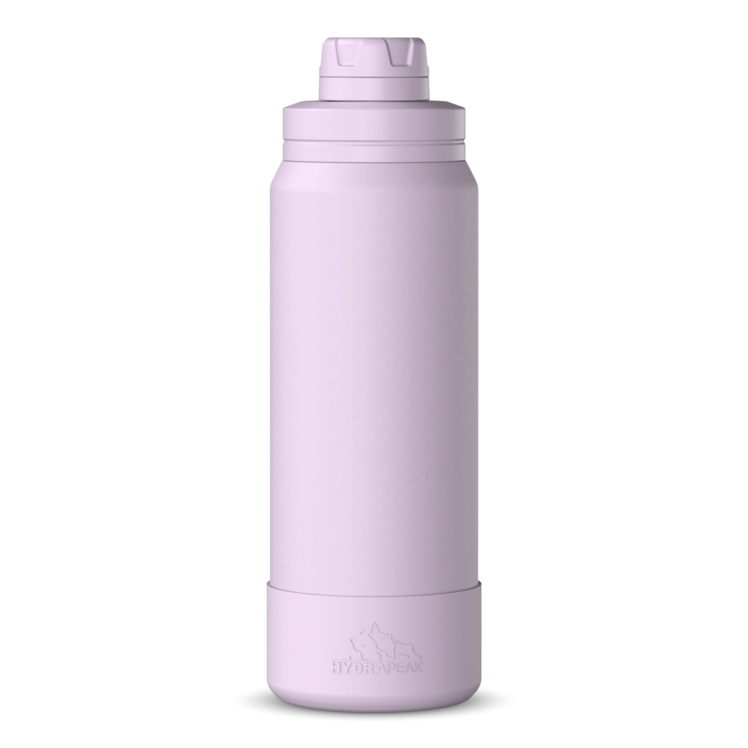 Hydrapeak 26oz Sport Insulated Water Bottle with Chug Lid - Leak & Spill Proof, Premium Stainless Steel, Blush