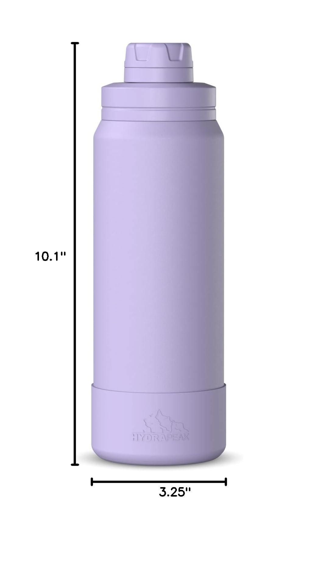 Hydrapeak 26oz Sport Insulated Water Bottle with Chug Lid - Orchid