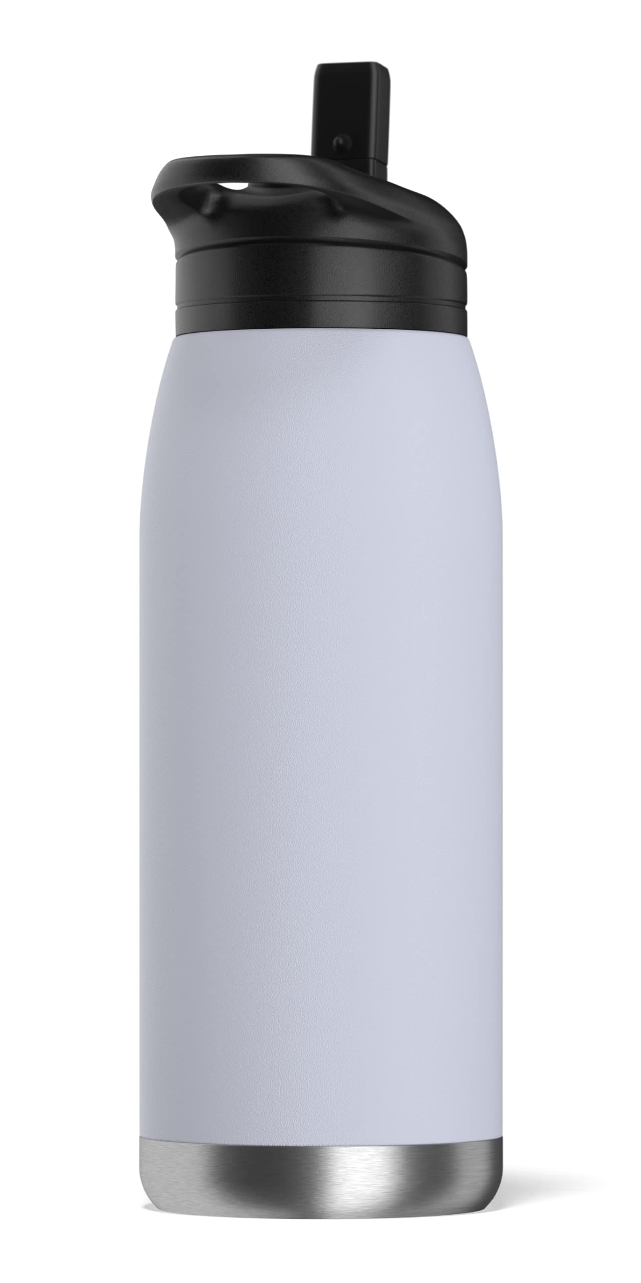 Hydrapeak Flow 32oz Insulated Water Bottle with Straw Lid – Iceberg, Stainless Steel, Leak-Proof