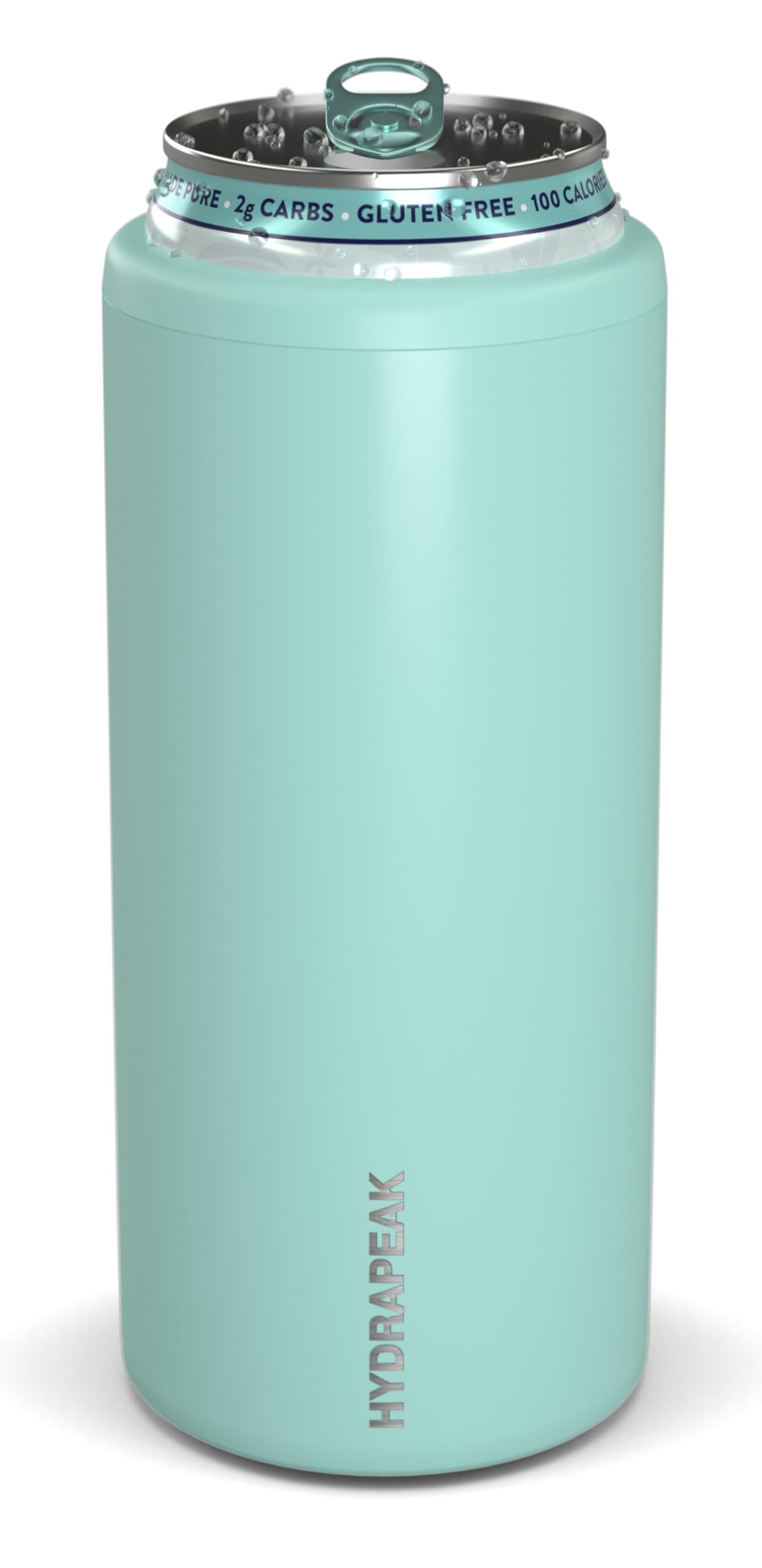 Hydrapeak Slim Can Cooler - Double Wall Insulated, Fits All 12 oz Slim Cans