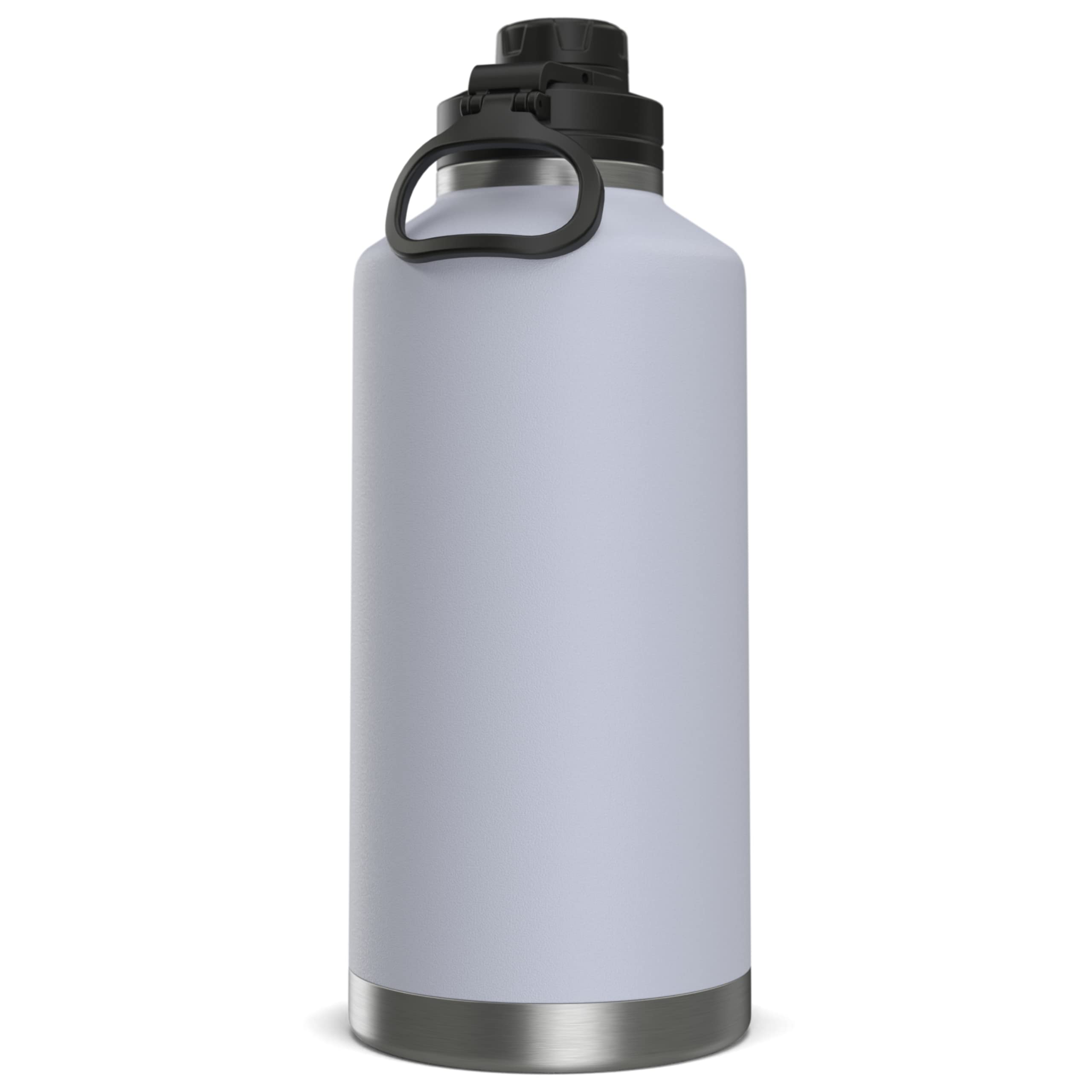 Hydrapeak 72 oz Insulated Water Bottle - Ice Blue, Leak-Proof Jug, Half Gallon