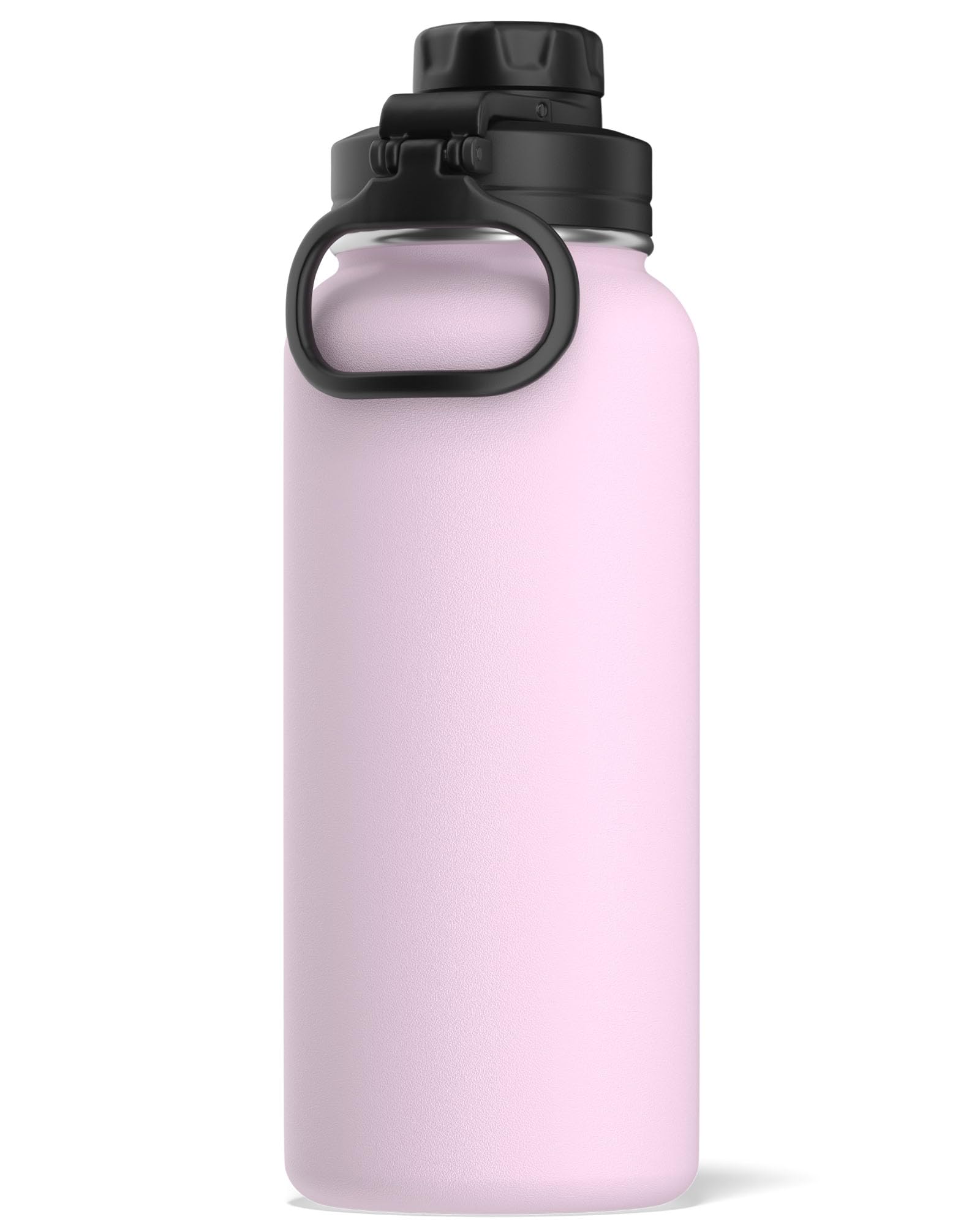 Hydrapeak Active 32oz Insulated Water Bottle with Chug Lid - Blush, Leak-Proof Stainless Steel