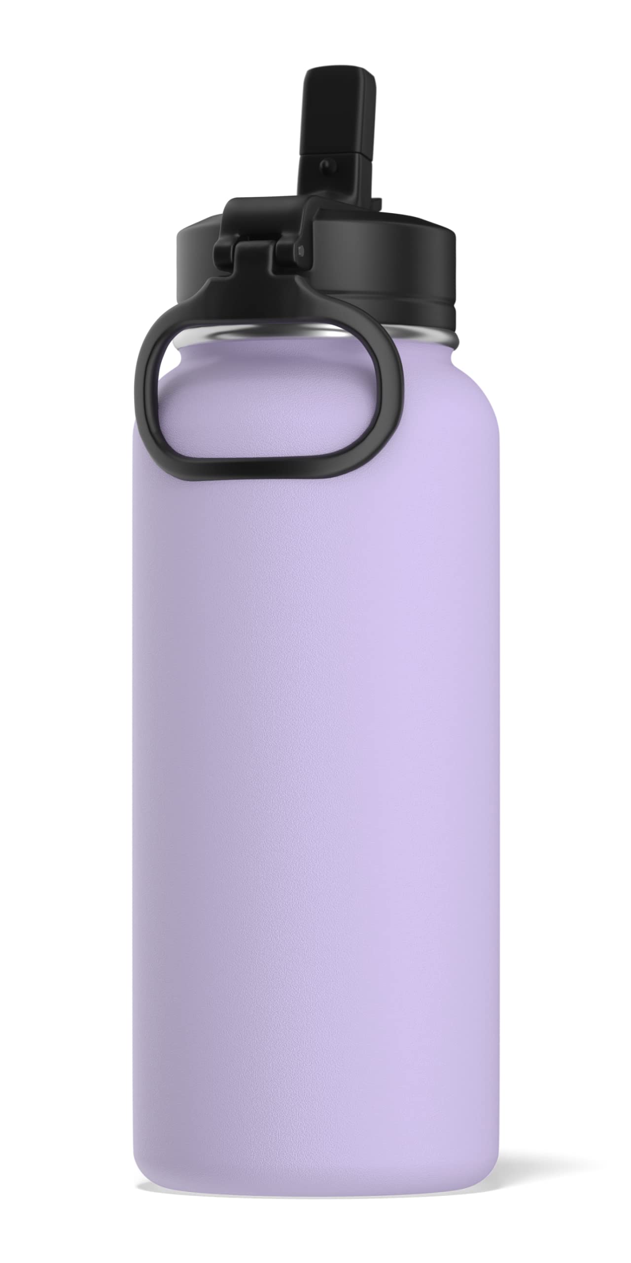 Hydrapeak 32 oz Insulated Water Bottle with Straw Lid - Lavender Stainless Steel