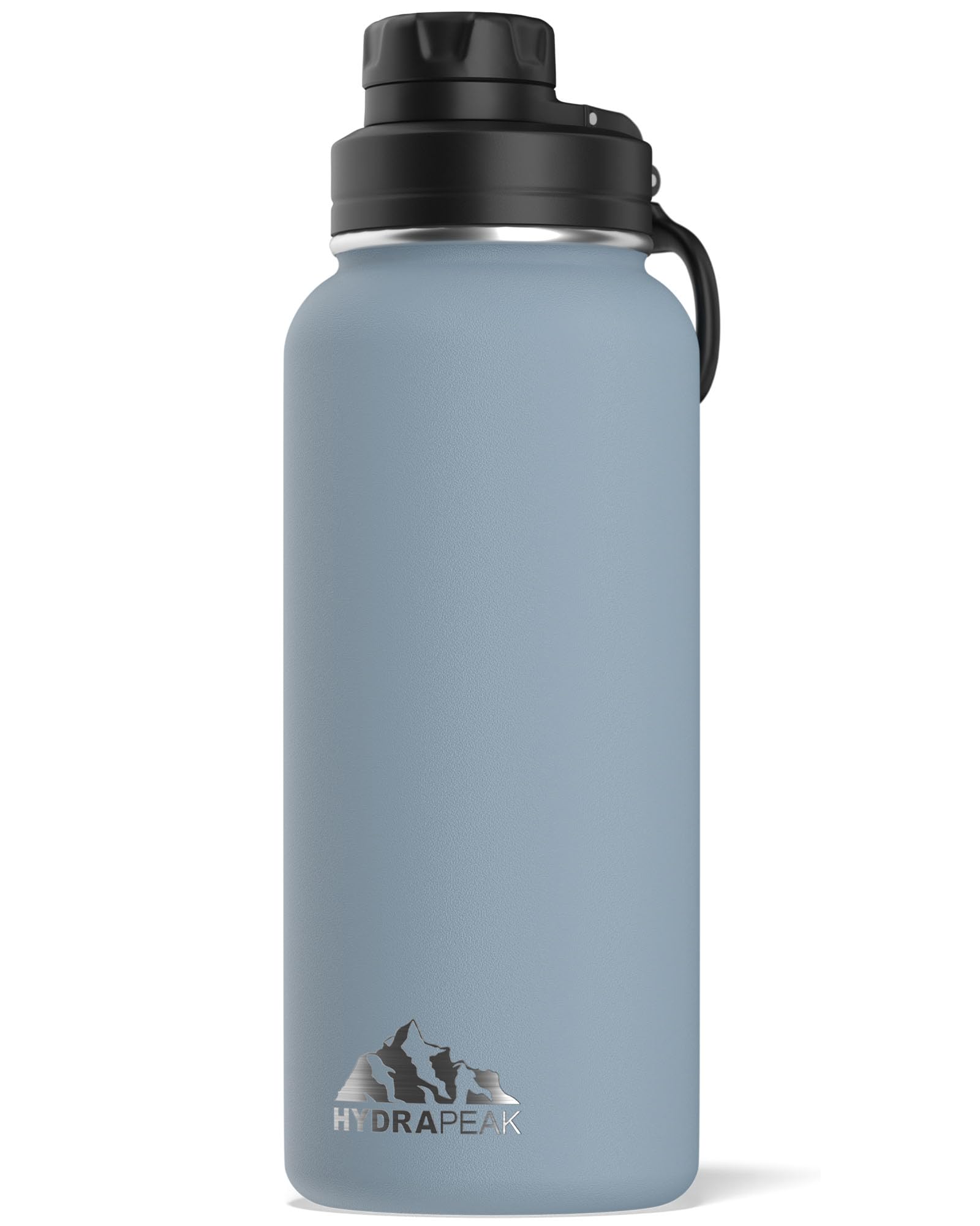 Hydrapeak Active 32oz Insulated Water Bottle with Chug Lid - Storm Gray