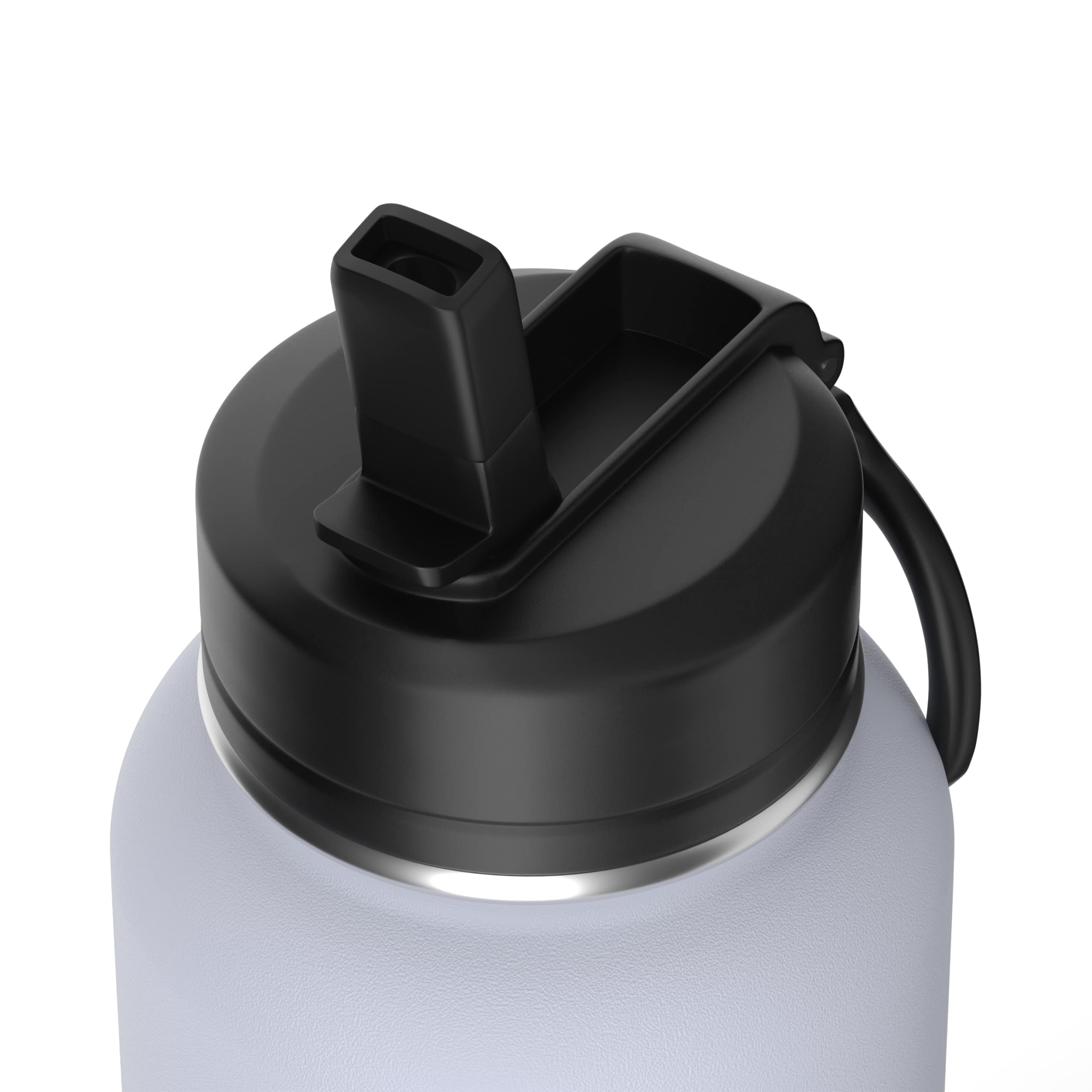 Hydrapeak 32oz Insulated Water Bottle with Straw Lid - Leak-Proof Stainless Steel, Double-Wall Vacuum, Ice