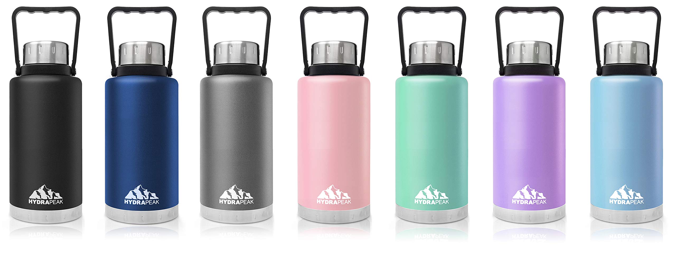 Hydrapeak 50oz Insulated Water Bottle Lilac - Double Wall Stainless Steel with Chug Lid