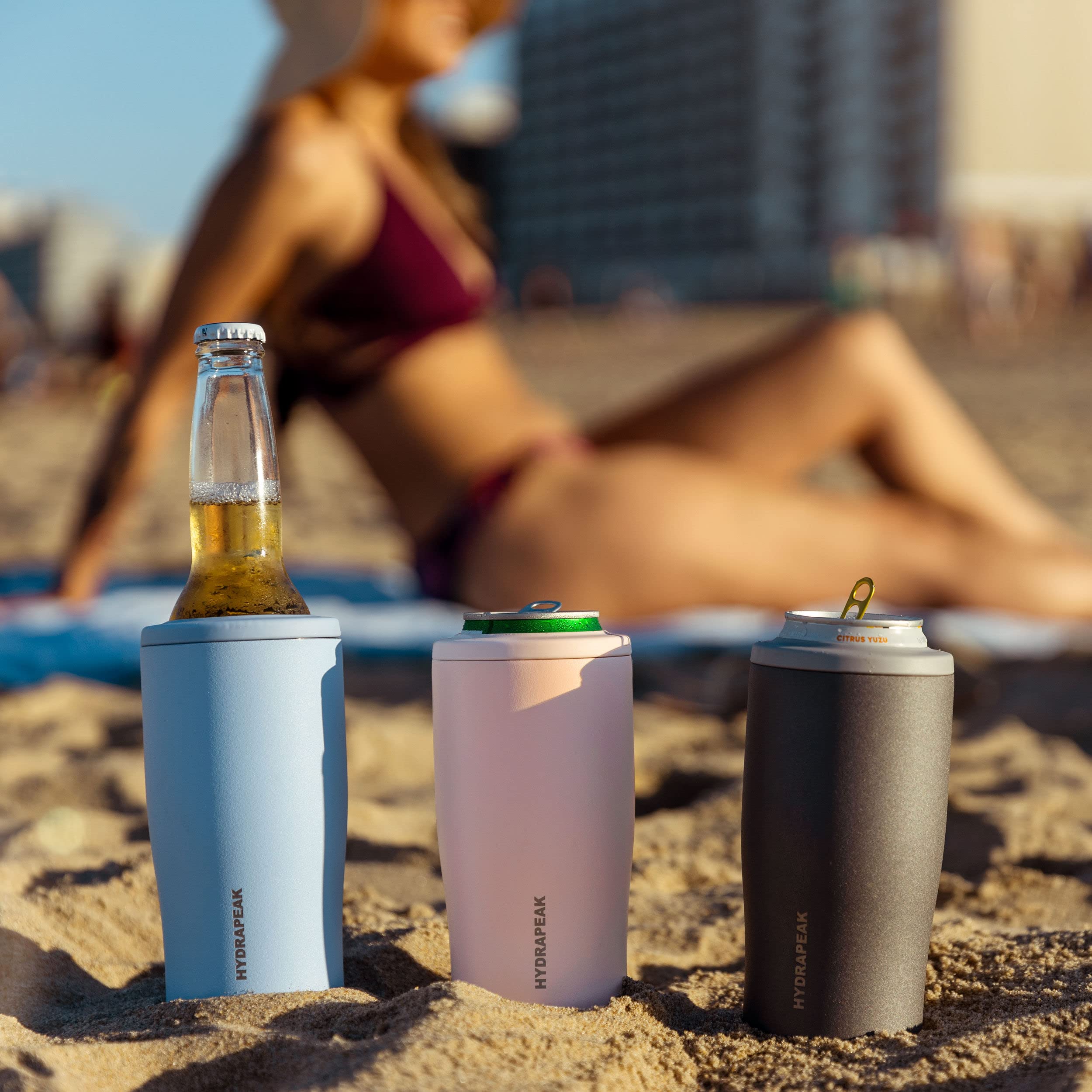 Hydrapeak 4-in-1 Insulated Can Cooler - Seashell