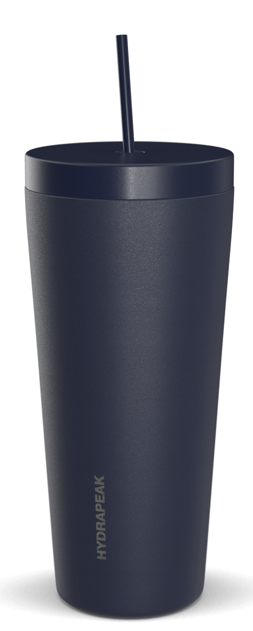 Hydrapeak 25oz Traveler Tumbler with Straw Lid - Double-Wall Insulated for All-Day Cold Drinks