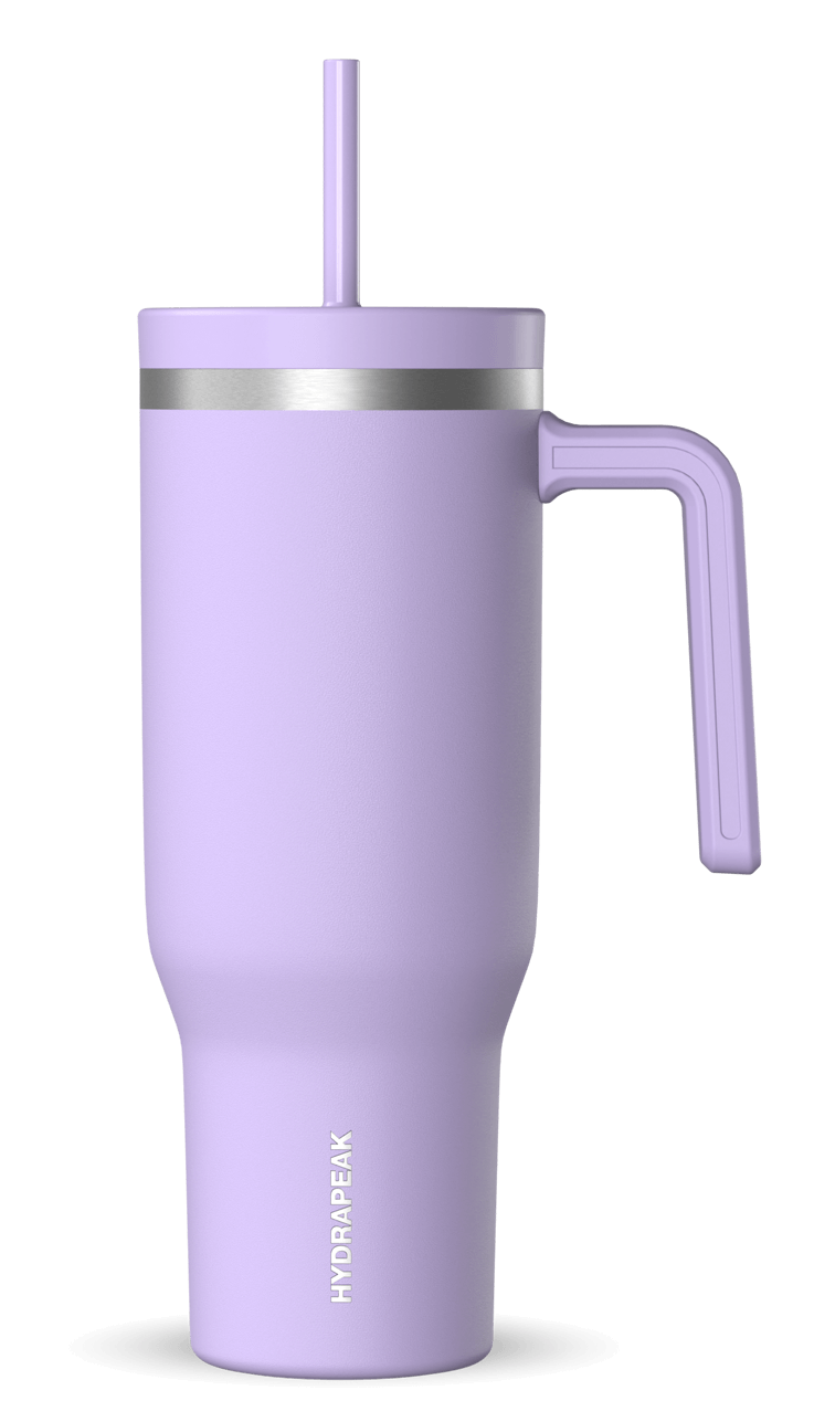 Hydrapeak 40oz Voyager Tumbler with Straw Lid and Handle - Insulated Stainless Steel