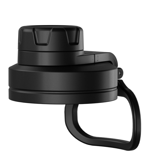 Hydrapeak Chug Lid with Flexible Handle for Wide Mouth Bottles
