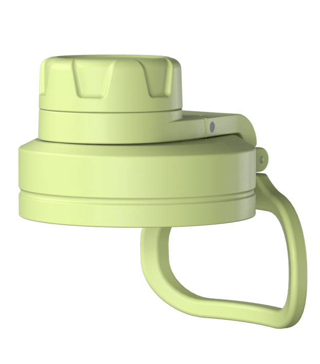 Hydrapeak Chug Lid with Flexible Handle for Wide Mouth Bottles