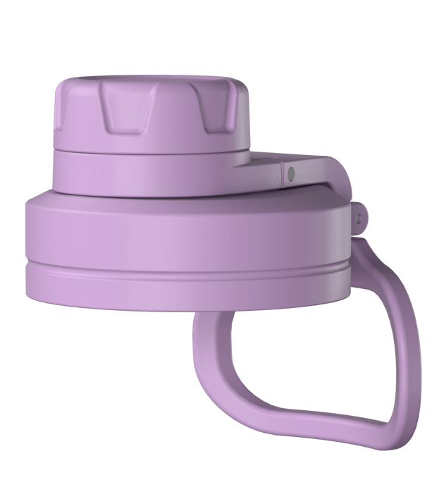 Hydrapeak Chug Lid with Flexible Handle for Wide Mouth Bottles