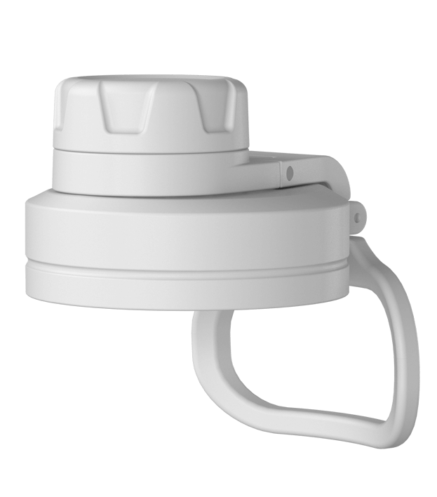 Hydrapeak Chug Lid with Flexible Handle for Wide Mouth Bottles
