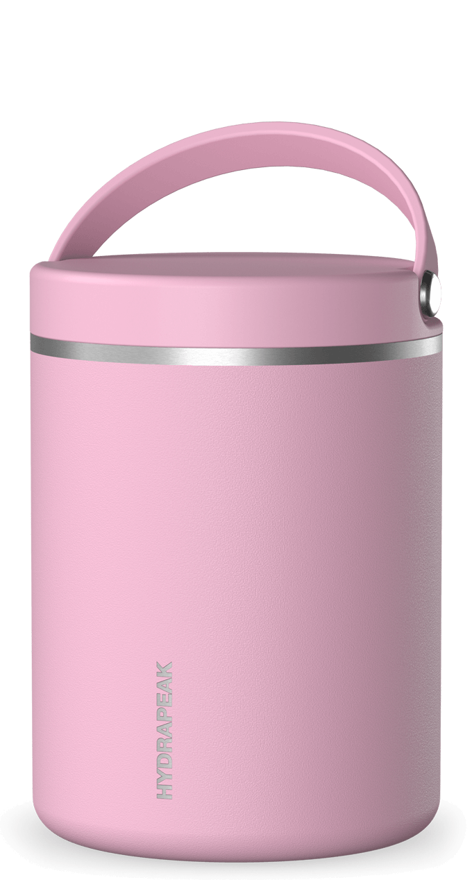Hydrapeak 32oz Insulated Food Jar - Wide Mouth Leak-Proof Thermos for Hot or Cold Food