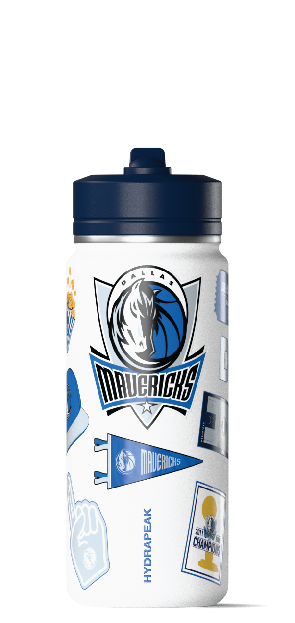 Hydrapeak NBA 20oz Active Insulated Water Bottle with Straw Lid & Handle