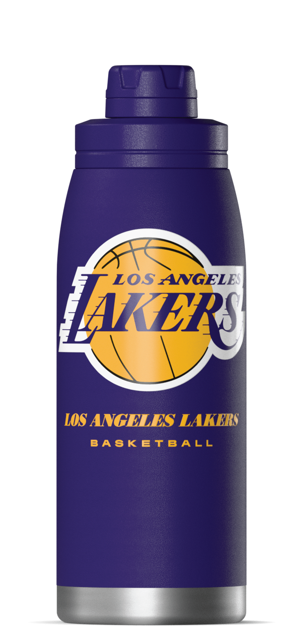 Hydrapeak NBA 32oz Flow Water Bottle with Straw Lid & Carry Handle