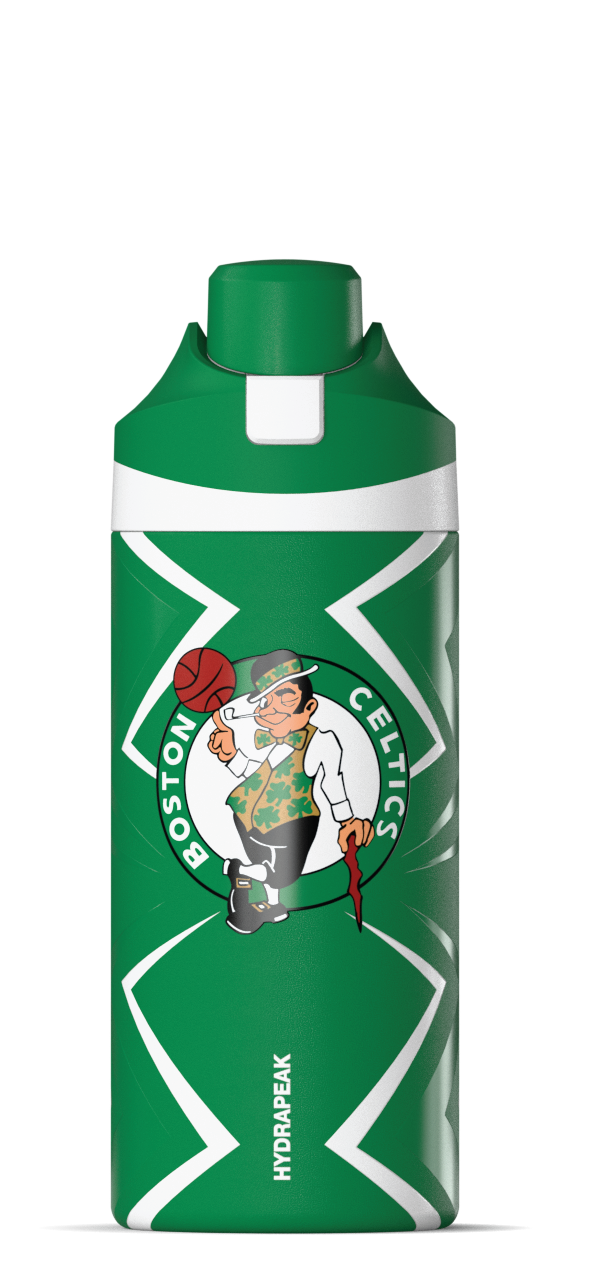 Hydrapeak NBA 20oz Oasis Insulated Kids Water Bottle - Push-Button Chug Lid