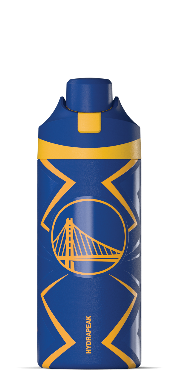 Hydrapeak NBA 20oz Oasis Insulated Kids Water Bottle - Push-Button Chug Lid
