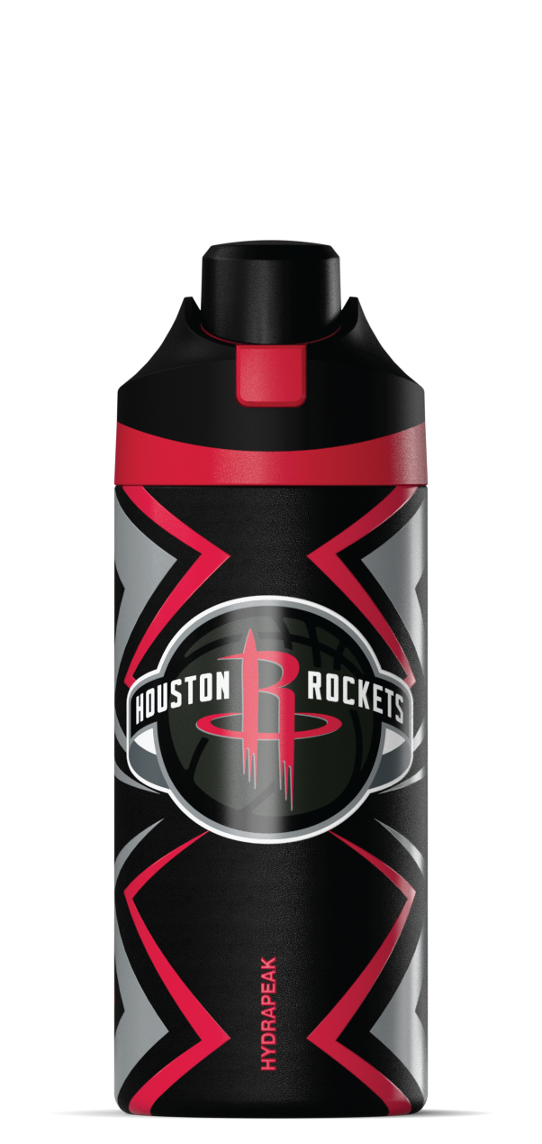 Hydrapeak NBA 20oz Oasis Insulated Kids Water Bottle - Push-Button Chug Lid